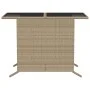 Gartenstühle und Tisch 3 Stück synthetisches Rattan beige Kissen von , Gartensets - Ref: Foro24-365120, Preis: 185,71 €, Raba...