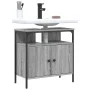 Sonoma gray engineered wood bathroom sink cabinet 60x30x60 cm by , Dressing tables - Ref: Foro24-842439, Price: 61,00 €, Disc...