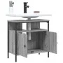 Sonoma gray engineered wood bathroom sink cabinet 60x30x60 cm by , Dressing tables - Ref: Foro24-842439, Price: 61,00 €, Disc...