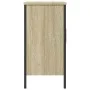 Bathroom sink cabinet engineered wood Sonoma oak 60x30x60 cm by , Dressing tables - Ref: Foro24-842447, Price: 70,93 €, Disco...