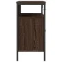 Bathroom sink cabinet engineered wood brown oak 80x30x60 cm by , Dressing tables - Ref: Foro24-842445, Price: 57,20 €, Discou...