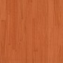 Mesa de centro madera maciza de pino marrón cera 110x50x33,5 cm