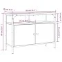 Bathroom sink cabinet engineered wood brown oak 80x30x60 cm by , Dressing tables - Ref: Foro24-842445, Price: 57,20 €, Discou...
