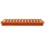 LED bed frame solid pine wood wax brown 120x200cm by , Beds and slatted bases - Ref: Foro24-844418, Price: 141,67 €, Discount: %