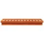 LED bed frame solid pine wood wax brown 120x200cm by , Beds and slatted bases - Ref: Foro24-844413, Price: 117,99 €, Discount: %