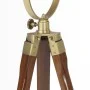 Lámpara de suelo con trípode madera maciza de mango 97 cm de vidaXL, Lámparas - Ref: Foro24-286109, Precio: 92,95 €, Descuent...