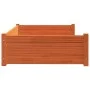 Cama para perros madera de pino marrón cera 105,5x75,5x28 cm de , Camas para perros - Ref: Foro24-844466, Precio: 97,71 €, De...