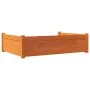Cama para perros madera de pino marrón cera 105,5x75,5x28 cm de , Camas para perros - Ref: Foro24-844466, Precio: 97,71 €, De...