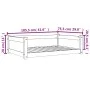 Cama para perros madera de pino marrón cera 105,5x75,5x28 cm de , Camas para perros - Ref: Foro24-844466, Precio: 97,71 €, De...
