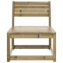 Pine impregnated wood garden sofa by , Outdoor sofas - Ref: Foro24-844673, Price: 58,67 €, Discount: %
