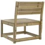 Mit Kiefernholz imprägniertes Gartensofa von , Outdoor-Sofas - Ref: Foro24-844673, Preis: 58,12 €, Rabatt: %