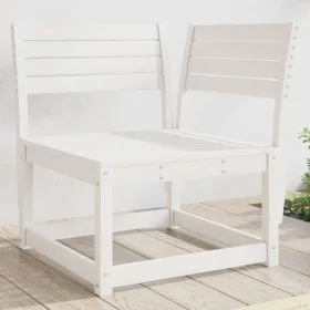 Garden corner sofa solid white pine wood 73x73x78 cm by , Outdoor sofas - Ref: Foro24-844665, Price: 80,25 €, Discount: %