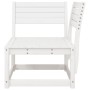 Garden corner sofa solid white pine wood 73x73x78 cm by , Outdoor sofas - Ref: Foro24-844665, Price: 81,00 €, Discount: %