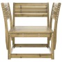 Gartenstuhl aus imprägniertem Kiefernholz von , Outdoor-Sofas - Ref: Foro24-844678, Preis: 87,25 €, Rabatt: %