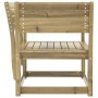 Gartenstuhl aus imprägniertem Kiefernholz von , Outdoor-Sofas - Ref: Foro24-844678, Preis: 87,25 €, Rabatt: %