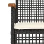 4-piece garden dining set with black synthetic rattan cushions by , Garden sets - Ref: Foro24-3213567, Price: 363,08 €, Disco...