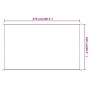 Toldo vertical tela oxford azul 250x270 cm