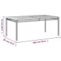 Garden dining set 7 pieces and gray synthetic rattan cushions by , Garden sets - Ref: Foro24-3213573, Price: 567,08 €, Discou...