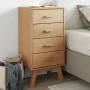 OLDEN bedside table solid brown pine wood by , Nightstands - Ref: Foro24-358585, Price: 103,60 €, Discount: %