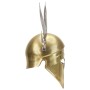 Griechischer Kriegerhelm, Nachbildung einer lebendigen Rolle aus Stahl und Messing von vidaXL, Sammelwaffen - Ref: Foro24-286...