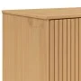 OLDEN sideboard solid pine wood brown and white 85x43x125 cm by , Sideboards - Ref: Foro24-358617, Price: 303,15 €, Discount: %