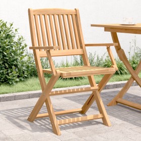 Sillas de jardín plegables 4 uds madera acacia 57,5x54,5x90 cm