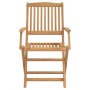 Folding garden chairs 4 pcs acacia wood 57.5x54.5x90 cm by , Garden chairs - Ref: Foro24-365742, Price: 193,45 €, Discount: %