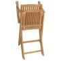 Sillas de jardín plegables 4 uds madera acacia 57,5x54,5x90 cm de , Sillas de jardín - Ref: Foro24-365742, Precio: 196,59 €, ...