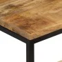 Stapelbare Tische, 3-teilig, aus massivem, rauem Mangoholz und Eisen von , Seitentische - Ref: Foro24-372731, Preis: 59,56 €,...