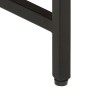 Mesas apilables 3 piezas madera de mango rugosa maciza y hierro de , Mesas auxiliares - Ref: Foro24-372731, Precio: 74,61 €, ...
