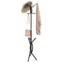 Garderobe aus schwarz pulverbeschichtetem Eisen, 176 cm von , Hut- und Garderobenständer - Ref: Foro24-377083, Preis: 32,50 €...