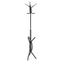 Garderobe aus schwarz pulverbeschichtetem Eisen, 176 cm von , Hut- und Garderobenständer - Ref: Foro24-377083, Preis: 31,84 €...