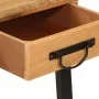 Desk with drawers solid mango wood and iron 105x55x70cm by , Office chairs - Ref: Foro24-372733, Price: 222,16 €, Discount: %