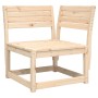 Eckgartensofa mit Kiefernholzkissen 73x73x78 cm von , Outdoor-Sofas - Ref: Foro24-844684, Preis: 86,24 €, Rabatt: %