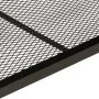 Schuhbank aus massivem Akazienholz und Eisen, 110 x 35 x 45 cm von , Schuhregale und Schuhorganisatoren - Ref: Foro24-372744,...