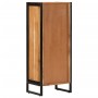 Solid acacia wood and iron bathroom furniture 40x30x100 cm by , Bathroom furniture - Ref: Foro24-372746, Price: 275,20 €, Dis...