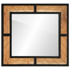 Badezimmerspiegel aus massivem Akazienholz, 60 x 1 x 55 cm von , Badezimmermöbel - Ref: Foro24-372750, Preis: 54,46 €, Rabatt: %