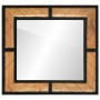 Solid acacia wood bathroom mirror 60x1x55 cm by , Bathroom furniture - Ref: Foro24-372750, Price: 55,04 €, Discount: %