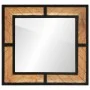 Solid acacia wood bathroom mirror 60x1x55 cm by , Bathroom furniture - Ref: Foro24-372750, Price: 54,18 €, Discount: %