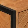 Mueble de baño madera maciza de acacia y hierro 40x30x100 cm de , Muebles de baño - Ref: Foro24-372746, Precio: 269,49 €, Des...