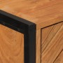 Solid acacia wood and iron bathroom furniture 40x30x100 cm by , Bathroom furniture - Ref: Foro24-372746, Price: 275,20 €, Dis...