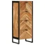 Mueble de baño madera maciza de acacia y hierro 40x30x100 cm de , Muebles de baño - Ref: Foro24-372746, Precio: 269,49 €, Des...