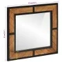 Solid acacia wood bathroom mirror 60x1x55 cm by , Bathroom furniture - Ref: Foro24-372750, Price: 54,18 €, Discount: %