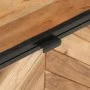 Aufbewahrungsbox aus massivem Akazienholz und Eisen, 60 x 30 x 30 cm von , Organisation und Aufbewahrung - Ref: Foro24-372752...