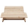 Tumbona de madera maciza de pino 205x70x31,5 cm de , Tumbonas - Ref: Foro24-832580, Precio: 95,65 €