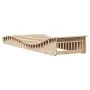 Liege aus massivem Kiefernholz, 205 x 70 x 31,5 cm von , Liegen - Ref: Foro24-832580, Preis: 94,79 €, Rabatt: %