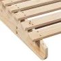 Liege aus massivem Kiefernholz, 205 x 70 x 31,5 cm von , Liegen - Ref: Foro24-832580, Preis: 94,79 €, Rabatt: %