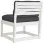 Gartensofa mit massiven Kissen aus weißem Kiefernholz von , Outdoor-Sofas - Ref: Foro24-844690, Preis: 82,24 €, Rabatt: %