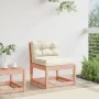 Sofá de jardín con cojines madera maciza de abeto Douglas de , Sofás de exterior - Ref: Foro24-844692, Precio: 72,60 €, Descu...