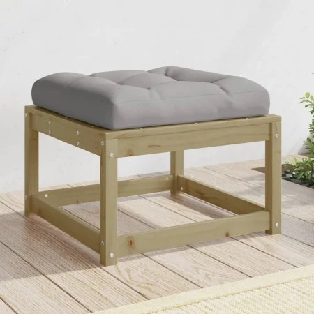 Taburete de jardín con cojines madera impregnada de pino de , Sofás de exterior - Ref: Foro24-844703, Precio: 55,87 €, Descue...